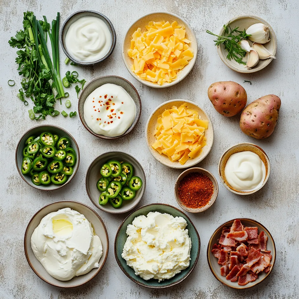 Cheesy Jalapeño Popper Potato Bites are the perfect combination of comfort food and party fare, making them an irresistible treat at gatherings. With their creamy filling and a spicy kick from fresh jalapeños, these bites deliver flavor in every mouthful. They offer a delightful crunch on the outside, leading to a gooey, cheesy center loaded with bacon and spices. Ideal for game nights, barbecues, or as an appetizer during holidays, these crispy morsels are sure to please guests of all ages.