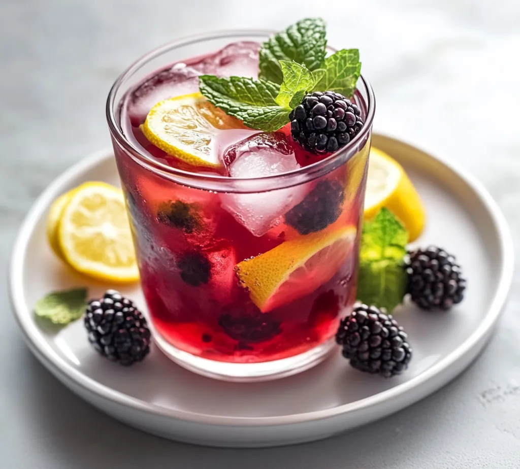 Iced tea has long been a favorite beverage for quenching thirst during the warm summer months, and it's no surprise that it holds a special place in the hearts of many. A chilled glass of iced tea not only refreshes the body but also brings a sense of relaxation, particularly during sunny days or at outdoor gatherings. Among the various versions of this classic drink, Blackberry Lemon Iced Tea Delight stands out for its enticing flavor profile and vibrant coloration.