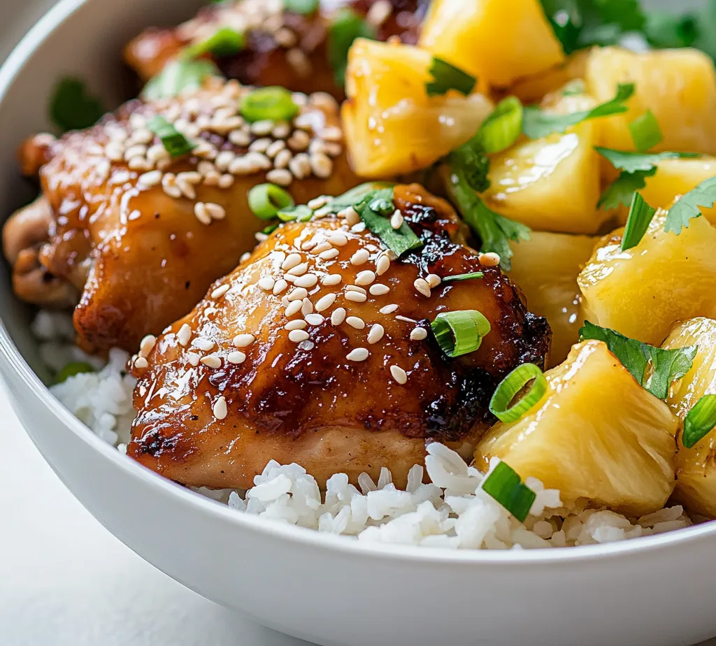 Hawaiian cuisine is a delightful tapestry of flavors, inspired by the rich cultural heritage and natural bounty of the islands. Characterized by a blend of tropical fruits, fresh seafood, and zesty seasonings, Hawaiian dishes often evoke images of sun-soaked beaches and lush landscapes. Among these culinary treasures, Tropical Hawaiian Chicken with Creamy Coconut Rice stands out as a vibrant and satisfying meal that combines savory and sweet notes harmoniously.