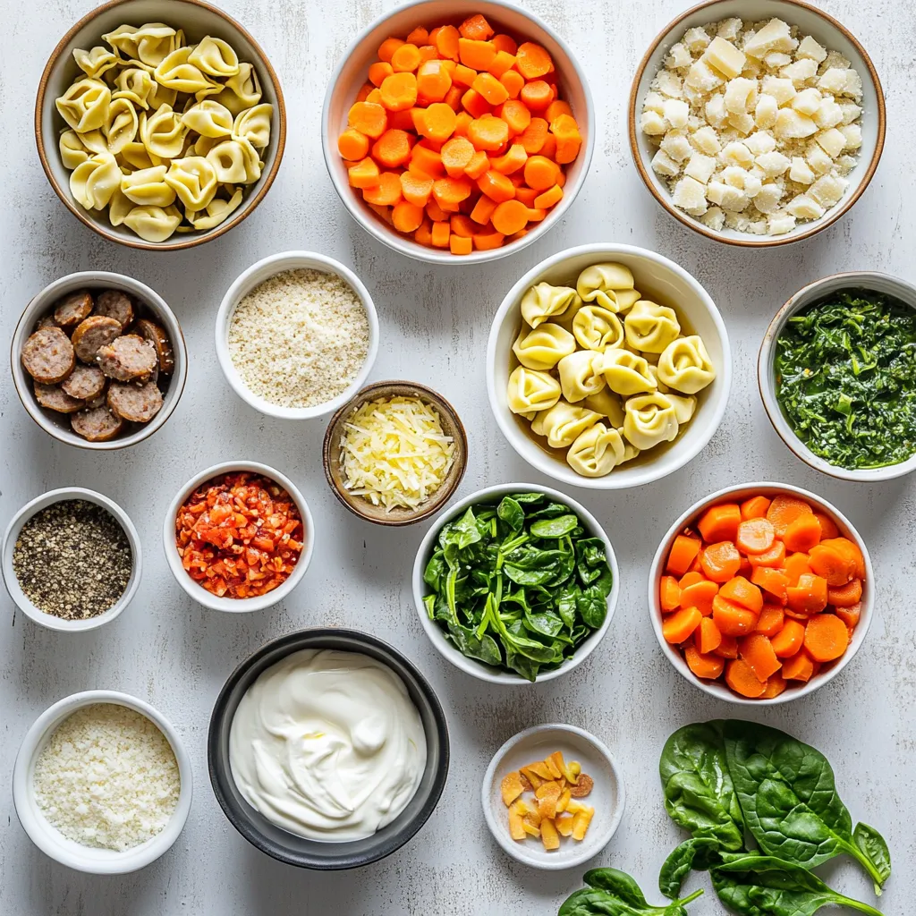 As the leaves begin to turn and the air carries a crisp chill, there’s nothing quite like a warm bowl of soup to bring comfort and solace. Enter Cozy Autumn Sausage Tortellini Soup—a recipe that encapsulates the essence of the season. This delightful soup brings together savory Italian sausage, tender cheese tortellini, and a medley of fresh vegetables swirled in a creamy broth, making it an ideal dish for brisk autumn evenings.