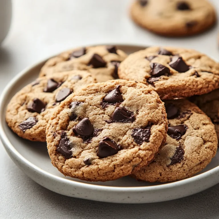 Delve into the world of guilt-free indulgence with these Decadent Healthy Chocolate Chip Cookies. Perfectly combining taste and nutrition, this recipe is designed for those who crave a sweet treat without compromising on health. Made with wholesome ingredients like almond flour and unsweetened applesauce, these cookies provide a delightful way to satisfy your sweet tooth while being mindful of your dietary choices. Whether you’re seeking a snack for a cozy afternoon at home or a treat to share at gatherings, these cookies fit the bill effortlessly.