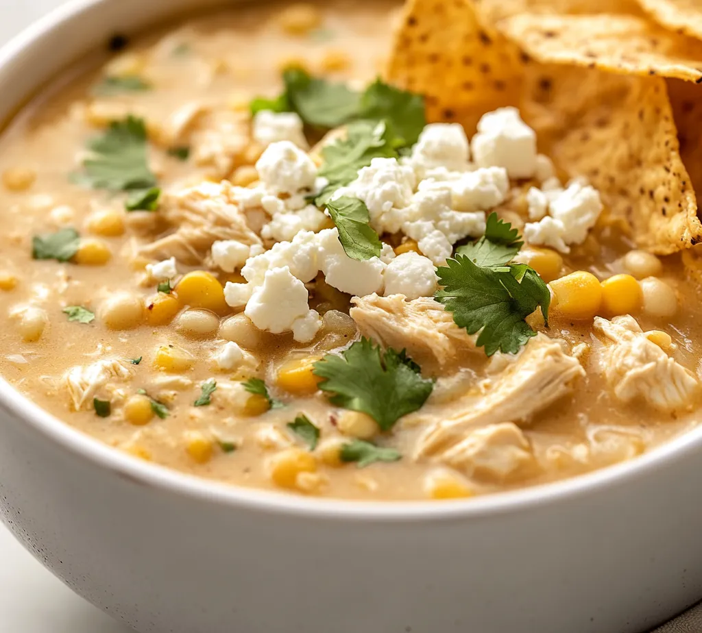 This article explores the heartwarming and flavorful dish known as Mexican Street Corn White Chicken Chili. Combining the tender goodness of shredded chicken, the creaminess of heavy cream, and the delightful crunch of tortilla chips, this chili is perfect for cozy family dinners or gatherings with friends. The unique twist this recipe provides, by fusing classic chili with the vibrant elements of Mexican street corn, transforms an ordinary meal into an extraordinary experience. The combination of spices and textures in this dish creates a comforting bowl of warmth that is sure to satisfy your taste buds and warm your soul.