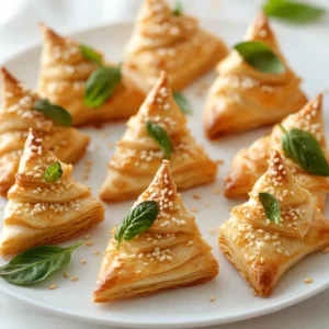 Festive Puff Pastry Christmas Trees offer a delightful blend of flavors and textures, perfect for celebrating the holiday season. These elegant appetizers are not only visually striking but also simple to prepare, making them an excellent choice for gatherings and parties. With a crispy exterior paired with savory fillings of pesto, mozzarella, and sun-dried tomatoes, each bite transports you to a cozy holiday setting.
