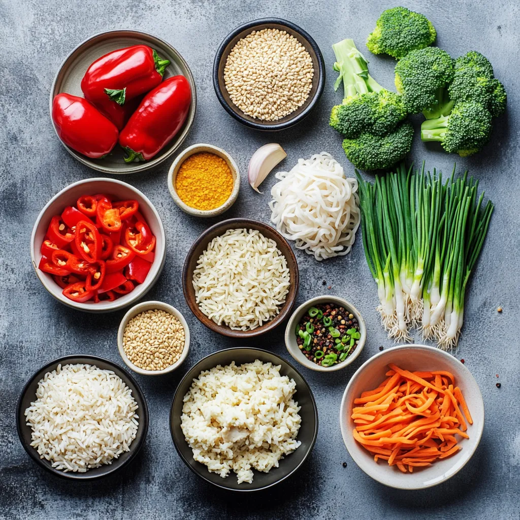 Savory Ground Chicken and Broccoli Stir-Fry Delight is a quick and nutritious dish that perfectly marries convenience with flavor. This recipe features tender ground chicken combined with vibrant broccoli florets and crisp red bell peppers, all coated in a delicious sauce. The result is a colorful and satisfying meal that is perfect for busy weeknights or whenever you're craving something healthy without sacrificing taste.