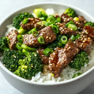 Exploring the mouthwatering combination of beef and broccoli, this dish is a staple in many cuisines around the world. Using simple, readily available ingredients, this Beef & Broccoli Delight recipe brings together the richness of ground beef and the freshness of broccoli, enhanced by aromatic garlic and ginger. The melding of these flavors results in a delightful meal that can be enjoyed not just on busy weeknights but also at gatherings and special occasions. The savory sauce and tender-crisp vegetables create a perfect symphony of texture and taste, making it a hit for both adults and children alike.