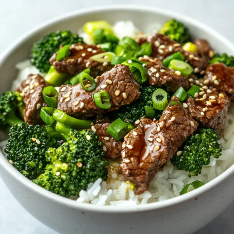 Exploring the mouthwatering combination of beef and broccoli, this dish is a staple in many cuisines around the world. Using simple, readily available ingredients, this Beef & Broccoli Delight recipe brings together the richness of ground beef and the freshness of broccoli, enhanced by aromatic garlic and ginger. The melding of these flavors results in a delightful meal that can be enjoyed not just on busy weeknights but also at gatherings and special occasions. The savory sauce and tender-crisp vegetables create a perfect symphony of texture and taste, making it a hit for both adults and children alike.