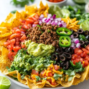 Explore the delightful world of Taco Charcuterie Board Delight, where traditional taco elements come together to create a fun and interactive dining experience. This recipe draws upon the familiar flavors of tacos, presenting them in a charming charcuterie format that is both visually appealing and delicious. The Taco Charcuterie Board is perfect for various occasions, whether you're hosting a casual Taco Tuesday, a lively family gathering, or a festive celebration with friends. The arrangement not only pleases the palate but also invites guests to customize their culinary creations.