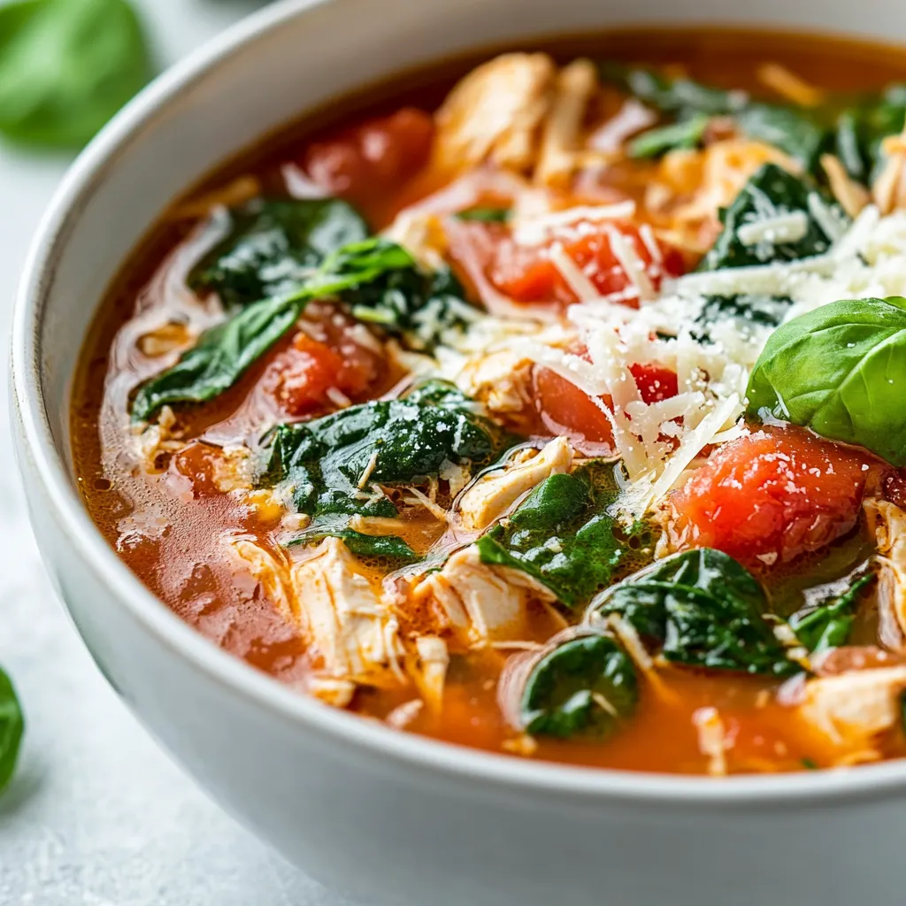 Italian Chicken Soup is the epitome of comfort food, warming the soul with its hearty ingredients and robust flavors. This dish not only delights the taste buds but also provides a nostalgic taste of Italy that can be appreciated across various occasions. The combination of tender chicken, nourishing vegetables, and aromatic herbs makes this soup a delightful meal option that is perfect for family dinners or cozy nights in.