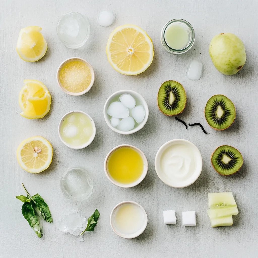 The Kiwi Lemon Cream Delight is a refreshing drink that perfectly balances the tartness of fresh lemons with the sweetness of ripe kiwis. This vibrant beverage is not only visually appealing but also provides a delightful twist on your typical summer drink. With a thick layer of creamy kiwi-lemon goodness resting on top of a bubbling concoction, every sip offers a burst of fruity flavor that’s both invigorating and satisfying. Whether you're hosting a sun-drenched brunch, enjoying a leisurely afternoon by the pool, or simply searching for something light and delicious to sip, this drink is your answer.