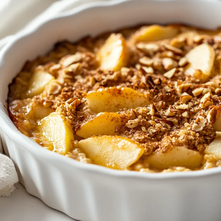The beauty of autumn is often celebrated through the flavors and aromas associated with the season. One dish that perfectly encapsulates this cozy vibe is a warm and wholesome apple oatmeal bake. This comforting recipe not only provides a hearty breakfast but also showcases the fall-inspired ingredients that nourish the body and soul. Imagine waking up to the scent of freshly baked oats mingling with cinnamon and nutmeg, creating a warm and inviting atmosphere in your kitchen.