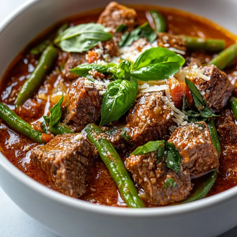 The Tuscan Beef Casserole Delight is a hearty, comforting dish that embodies the rich flavors of traditional Italian cuisine. This rustic casserole combines tender beef, vibrant vegetables, and aromatic herbs, culminating in a meal that is as satisfying to prepare as it is to share with loved ones. The beauty of this dish lies not only in its robust flavors but also in its ability to evoke a sense of warmth and togetherness, making it an ideal choice for cozy family dinners or gatherings with friends.