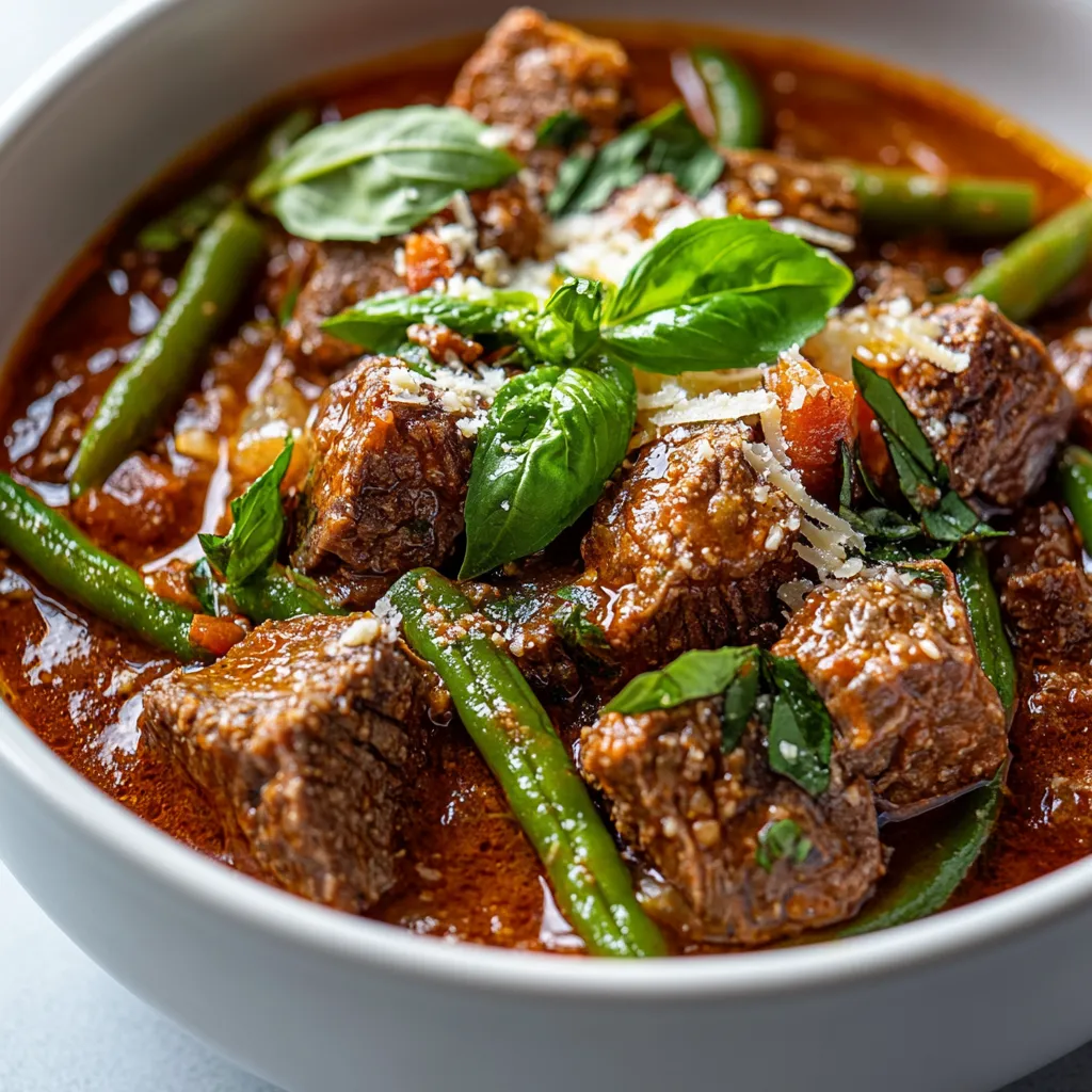 The Tuscan Beef Casserole Delight is a hearty, comforting dish that embodies the rich flavors of traditional Italian cuisine. This rustic casserole combines tender beef, vibrant vegetables, and aromatic herbs, culminating in a meal that is as satisfying to prepare as it is to share with loved ones. The beauty of this dish lies not only in its robust flavors but also in its ability to evoke a sense of warmth and togetherness, making it an ideal choice for cozy family dinners or gatherings with friends.