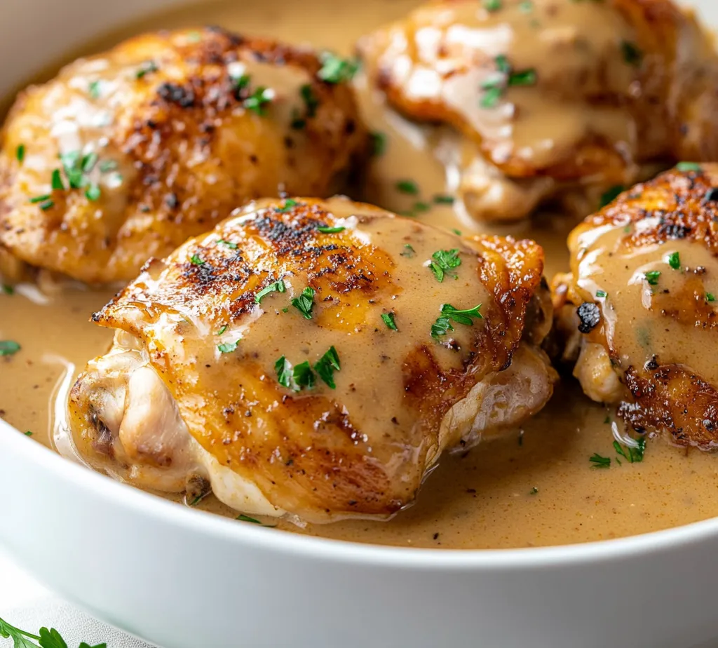 Southern comfort food offers a rich tapestry of flavors and textures that bring warmth and nostalgia to any meal. One delightful dish that encapsulates the essence of Southern cooking is Savory Southern Smothered Chicken. This recipe features succulent chicken thighs enveloped in a creamy, flavorful gravy, making it a perfect choice for family dinners or special occasions.