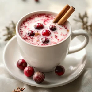 The delightful fusion of spices and fruit flavors makes Spicy Hot Cranberry Chai a unique beverage that warms the heart. This recipe creatively marries the traditional elements of chai, including black tea and aromatic spices, with the tangy sweetness of cranberry juice. The result is a comforting drink that can elevate any occasion, whether it's a cozy gathering with friends or a peaceful evening alone with a book.