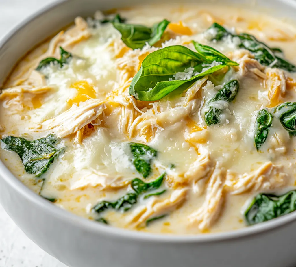 The delightful combination of creamy textures and hearty flavors makes Creamy White Chicken Lasagna Soup a standout comfort food. This innovative dish artfully merges the essence of traditional lasagna into a cozy soup format, perfect for a dinner during the week or even a special gathering. With its luscious creamy base enriched by shredded rotisserie chicken, fresh spinach, and a delightful blend of rich cheeses, this recipe is designed to please the whole family.