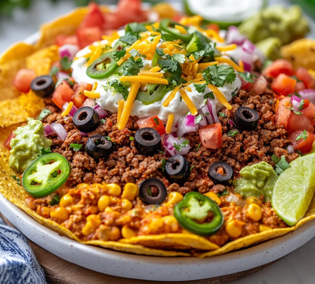 Explore the delightful world of Taco Charcuterie Board Delight, where traditional taco elements come together to create a fun and interactive dining experience. This recipe draws upon the familiar flavors of tacos, presenting them in a charming charcuterie format that is both visually appealing and delicious. The Taco Charcuterie Board is perfect for various occasions, whether you're hosting a casual Taco Tuesday, a lively family gathering, or a festive celebration with friends. The arrangement not only pleases the palate but also invites guests to customize their culinary creations.