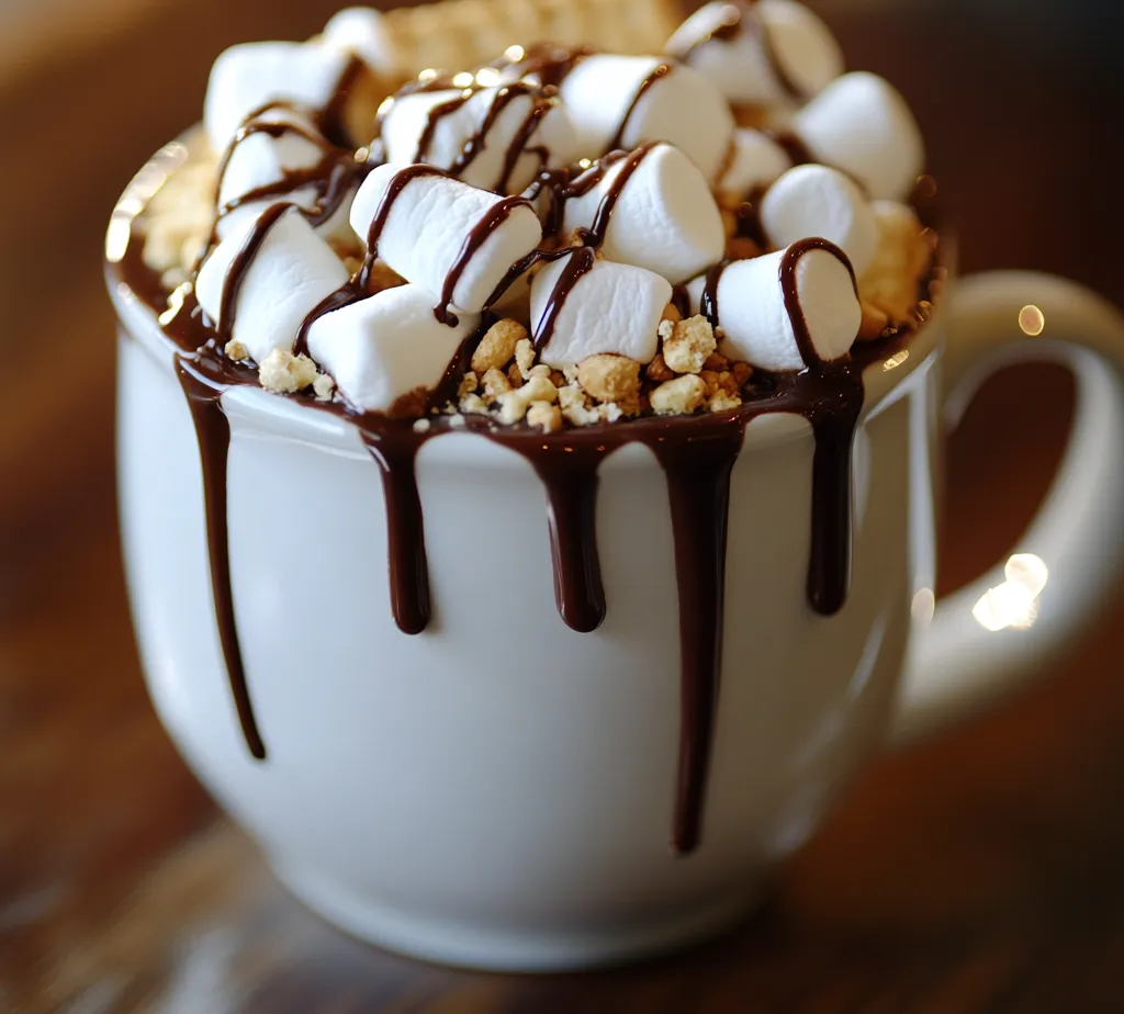 As the cooler months roll around, there's nothing quite like the comfort and joy that a steaming cup of hot chocolate brings. It's a drink that evokes warmth, nostalgia, and a sense of coziness. Now, imagine transforming this traditional treat into an even more indulgent experience by combining it with the beloved flavors of classic s’mores. The Hot Chocolate S’mores Delight melds rich chocolate, fluffy marshmallows, and crunchy graham crackers into one glorious cup, creating a perfect treat for chilly nights or festive gatherings.