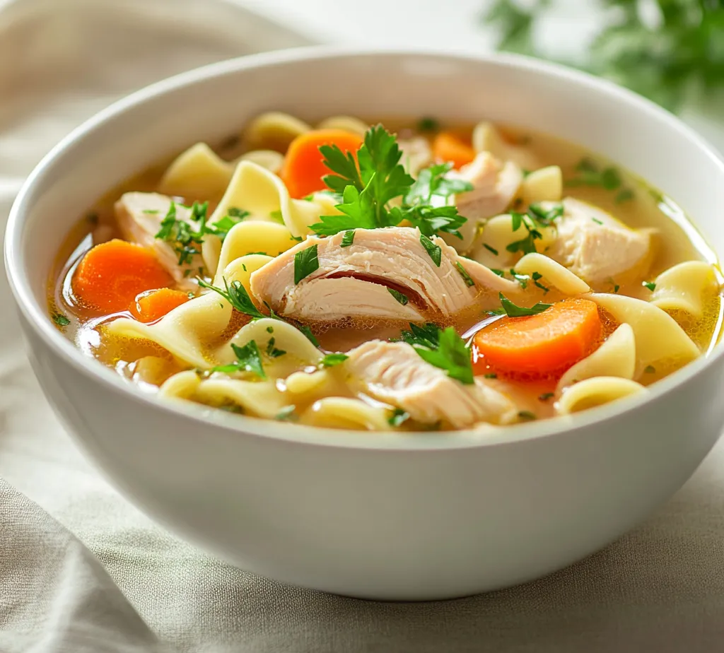 Understanding the quintessential comfort of homemade chicken noodle soup is essential in home cooking. This Comforting Chicken Noodle Soup Extravaganza is not just a meal; it’s a heartwarming bowl of flavor that encapsulates nostalgic warmth and homey aromas. This recipe is perfect for chilly nights, family gatherings, or simply when you're in need of a comforting dish that nourishes both body and soul.