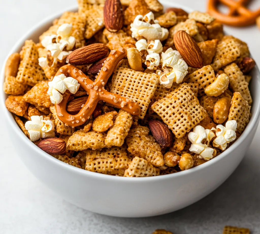 The allure of a perfect snack mix is undeniable, especially when it comes to zesty and flavorful combinations that ignite the taste buds. Firecracker Chex Mix brings together an exciting medley of crunchy cereals, pretzel sticks, and popcorn, all coated in a spicy butter mixture that creates a sensational treat. Not only does it provide a satisfying crunch, but the varying flavors work harmoniously to provide both savory and spicy notes that excite the palate.