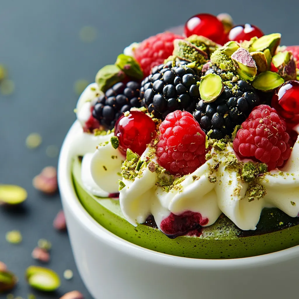 Have you ever craved a dessert that is as visually stunning as it is delicious? The Matcha White Chocolate Trifle Delight is just that. This elegant dessert showcases the vibrant green color of matcha against the creamy backdrop of white chocolate, combined with fresh berries for added texture and flavor. Perfect for summer gatherings, dinner parties, or even a simple family dessert night, this trifle will surely impress your guests with its delightful layers and exquisite taste.
