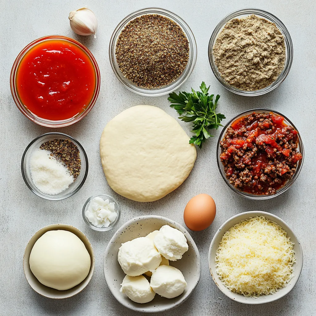 A delicious twist on traditional meatballs, Cheesy Meatball Bombs offer a fun and flavorful option that is perfect for family dinners or social gatherings. These delectable bites cleverly combine seasoned ground beef, creamy mozzarella, and convenient pizza dough into a warm and inviting package that everyone will love. The combination of savory meat, melty cheese, and flaky dough makes these bombs a standout dish that will definitely impress your guests.