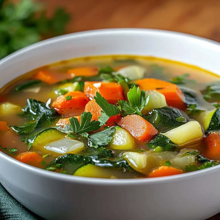 Hearty vegetable soups resonate deeply with many, appealing not only for their comforting warmth but also for their built-in nutrition. Especially during colder months or when recovering from illness, a bowl of vegetable soup can lift spirits and provide a hearty meal without weighing you down. This recipe for Hearty Garden Vegetable Soup is a perfect example of how to create something deliciously filling yet beneficial to your health.