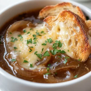 The alluring aroma of freshly caramelized onions wafting through the kitchen is a comforting embrace, inviting everyone to gather around the table. French onion soup, with its rich flavors and elevated textures, has become a beloved staple for many home cooks. This Savory Slow Cooker French Onion Soup Extravaganza offers a beautiful marriage of simplicity and distinct taste, turning a classic recipe into a hassle-free slow-cooked delight. The slow cooking method allows for the full potential of flavors to develop, making each bowl a cozy meal that's perfect for chilly evenings or special occasions.