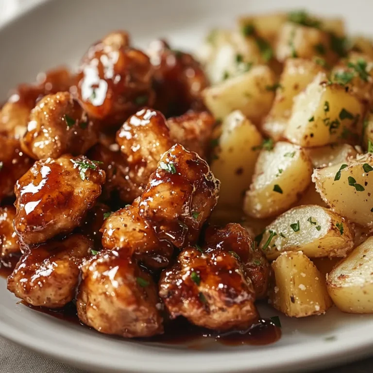 Crispy Honey BBQ Chicken with Creamy Garlic Parmesan Potatoes is a delightful fusion of flavors and textures that makes for an irresistible meal. This dish perfectly balances the sweet, sticky goodness of honey BBQ chicken with the rich, creamy allure of garlic Parmesan potatoes. Whether you’re preparing dinner for family or hosting a potluck, this dish stands out with its vibrant presentations and comforting flavors.