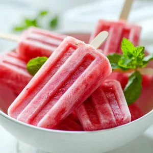 The arrival of warmer weather calls for refreshing treats that not only hydrate but also invigorate. Watermelon mint popsicles serve as an ideal snack, combining the sweet juiciness of watermelon with the cooling essence of fresh mint. This delightful recipe is perfect for summertime gatherings, outdoor playdates, or simply as a tasty way to cool off on hot days. The vibrant colors and natural flavor of these popsicles make them a hit for both kids and adults alike, bringing a sense of joy and nostalgia with each refreshing bite.