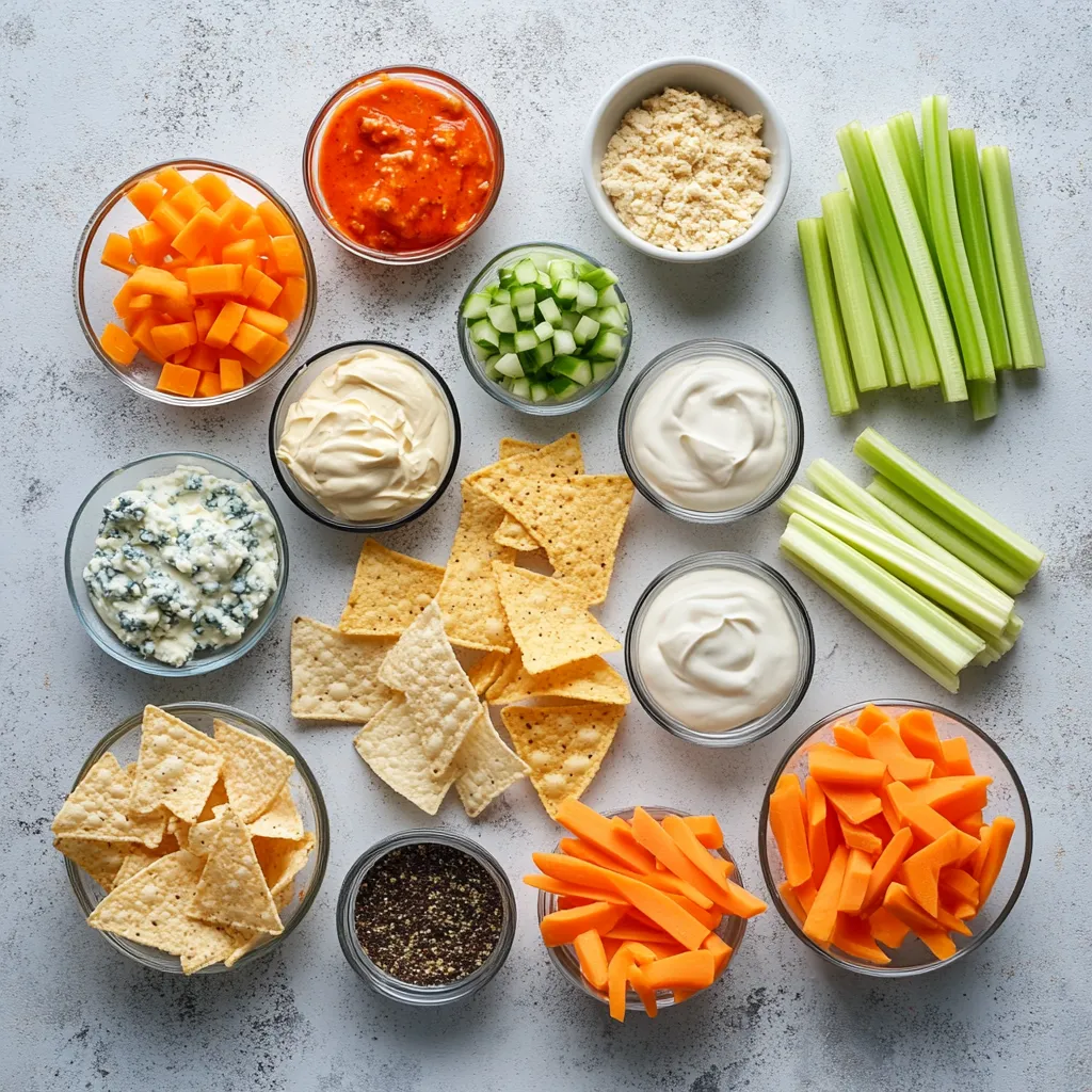 Buffalo chicken dip has earned its spot as a quintessential appetizer at gatherings and parties across America. This creamy, spicy dish is not just a crowd-pleaser; it evokes the essence of game day and festive occasions with its fiery flavors and comforting texture. The dip combines shredded chicken with spicy buffalo sauce and a rich blend of cheeses, making it a perfect combination of heartiness and spice.