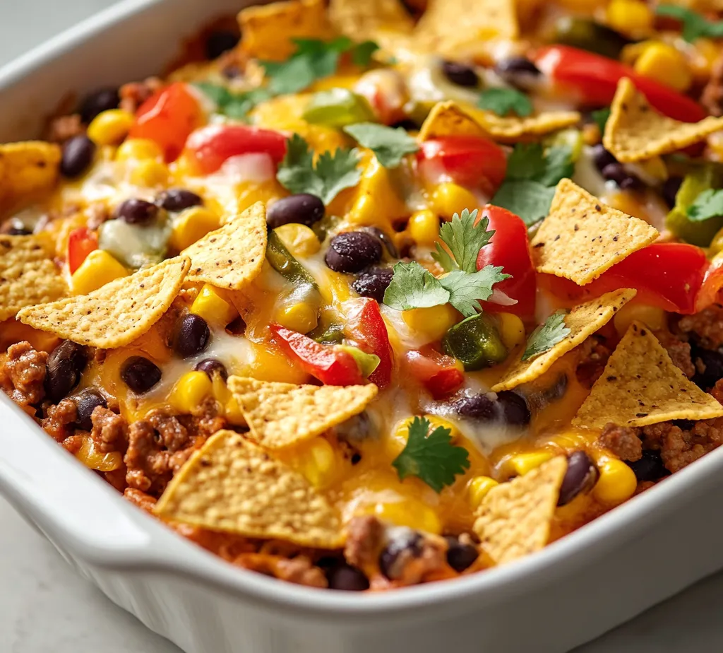 The Delightful Casserole Extravaganza is a picturesque dish that has gained a cherished spot in family cookbooks across homes. Its repute speaks to its comforting qualities, making it an ideal choice for cozy family dinners, potluck gatherings, or even a quick weeknight meal. This casserole shines through its harmonious blend of flavors, as an array of vibrant vegetables, savory meats, and hearty beans come together seamlessly with a creamy cheese component.