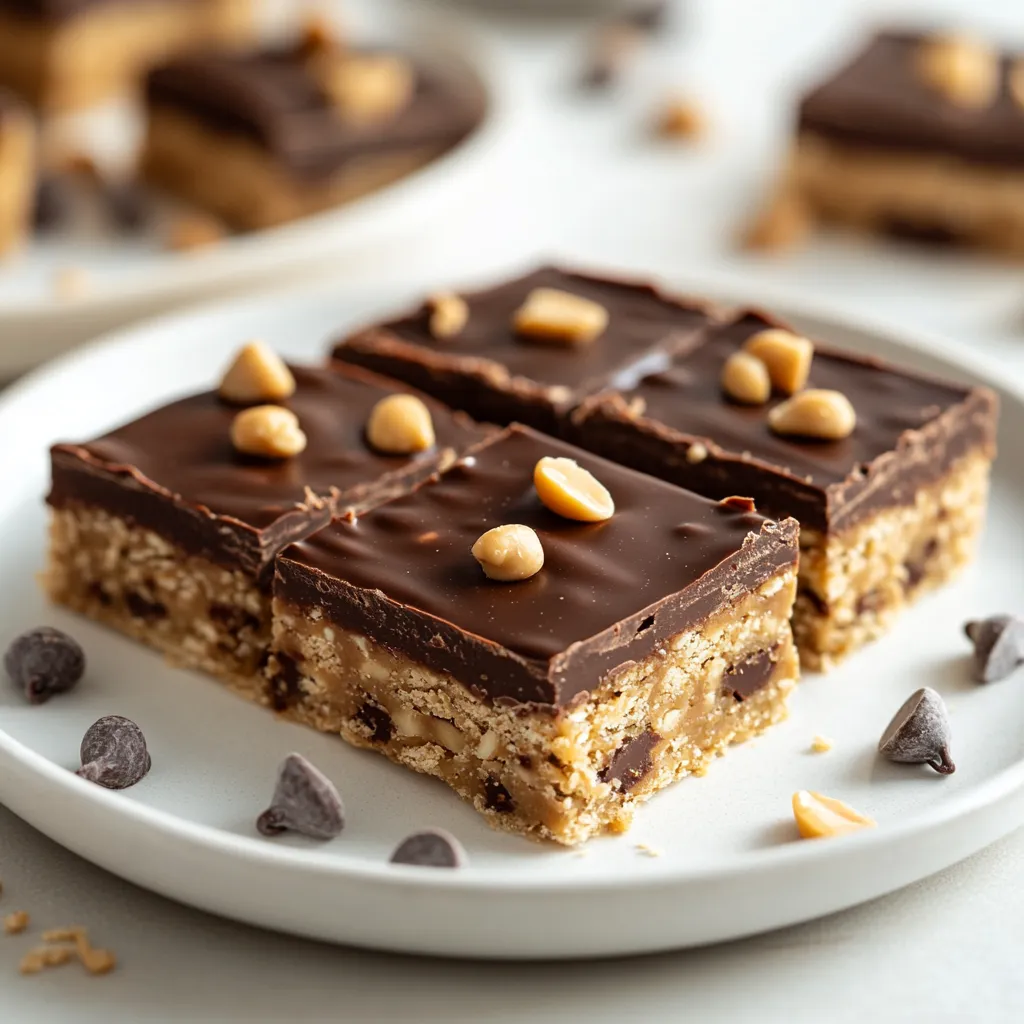 Peanut Butter Chocolate Bliss Bars are a delightful treat that combines the creamy richness of peanut butter with the indulgent flavors of chocolate. Perfect for those who love a sweet yet nutritious snack, these bars provide the ideal way to satisfy your sweet tooth without the guilt. Whether you're preparing for an on-the-go breakfast or looking for a mid-afternoon energy boost, these bliss bars will satisfy your cravings while keeping you full.