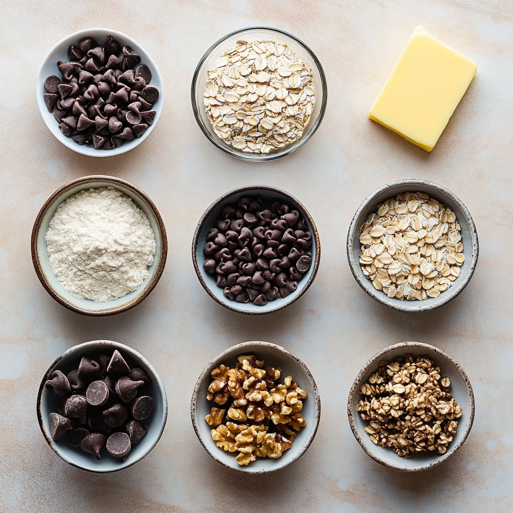 Chocolate chip oatmeal cookies are an irresistible treat that beautifully combines the classic charm of chocolate chip cookies with the hearty goodness of oats. These cookies are not only delicious but also deliver a delightful texture; they are soft and chewy with a slightly crisp edge, making them a favorite for cookie lovers of all ages. What sets these cookies apart is the use of rolled oats, which adds an element of chewiness and makes them feel more wholesome.