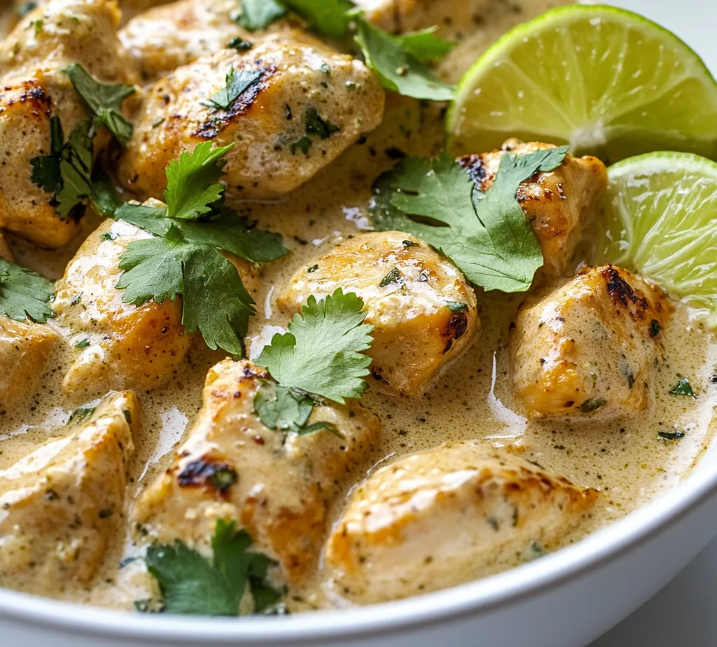 The allure of tropical flavors can effectively transport us to sunny shores, and Coconut Lime Chicken Delight does exactly that. Combining tender chicken breasts with a rich coconut milk sauce infused with zesty lime, this quick yet sophisticated dish promises to captivate your taste buds. The unique balance of savory and citrus elevates your dining experience, making it ideal for any weeknight dinner or special gathering. Whether served with fragrant rice or a side of vibrant vegetables, this recipe is a celebratory homage to the warm, sun-soaked flavors of the tropics.