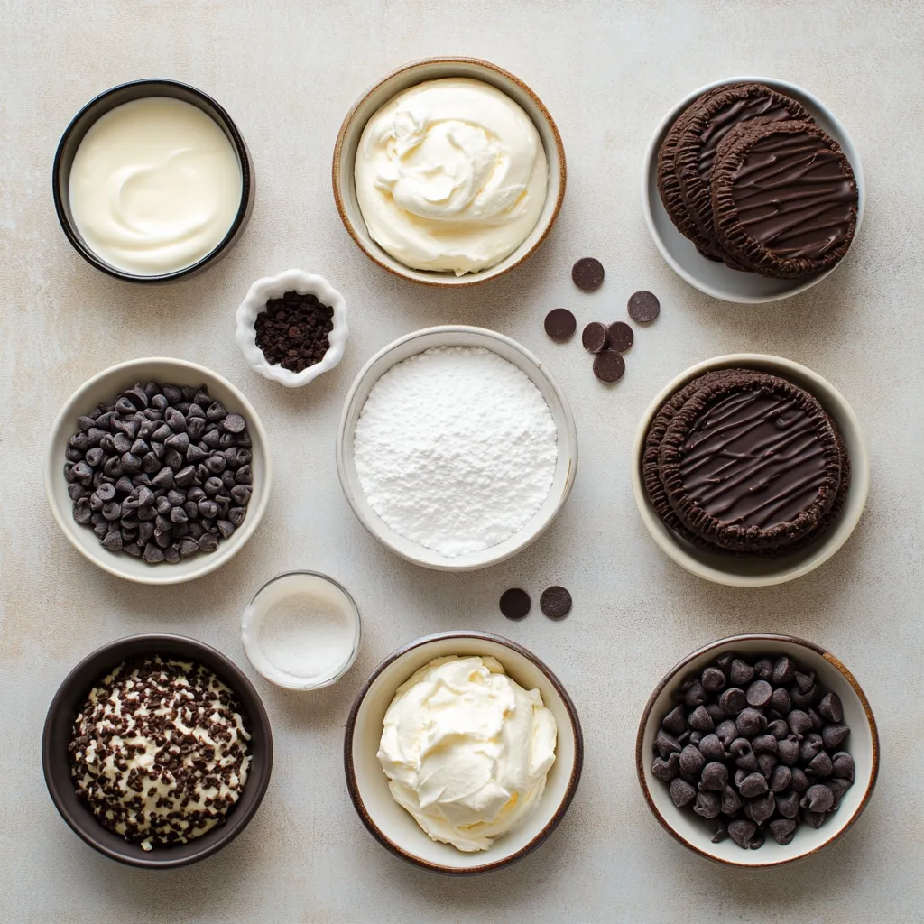 The allure of Cookies & Cream Mousse lies in its perfect balance of creaminess and crunchy texture. This delectable dessert is a crowd-pleaser that brings a hint of nostalgia with its rich flavors reminiscent of childhood treats. The chocolate sandwich cookies lend a delightful crunch that contrasts beautifully with the smooth, velvety mousse, making every bite a delightful experience. The creamy mousse, alongside the subtle sweetness and a hint of vanilla, creates a dessert that is not only satisfying but also indulgent.