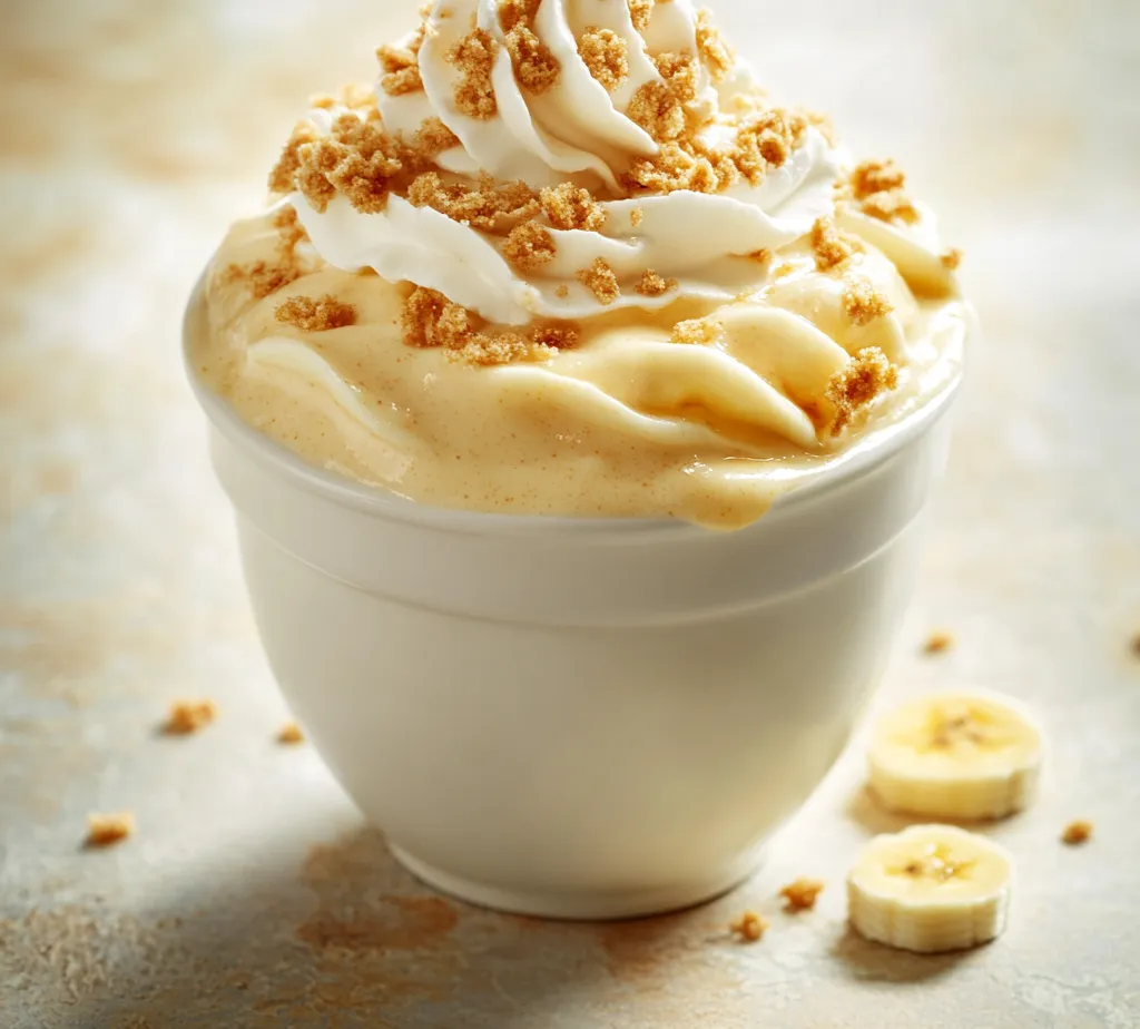 The Creamy Banana Pudding Delight Milkshake is a luscious and delightful beverage that perfectly marries the sweetness of ripe bananas with the rich creaminess of vanilla ice cream. This milkshake not only satisfies your sweet tooth but also brings a touch of nostalgia to each sip, reminding many of the classic banana pudding desserts that were cherished in childhood. It’s a fun and indulgent treat that can instantly brighten your day, making it a go-to choice for banana lovers and milkshake enthusiasts alike.