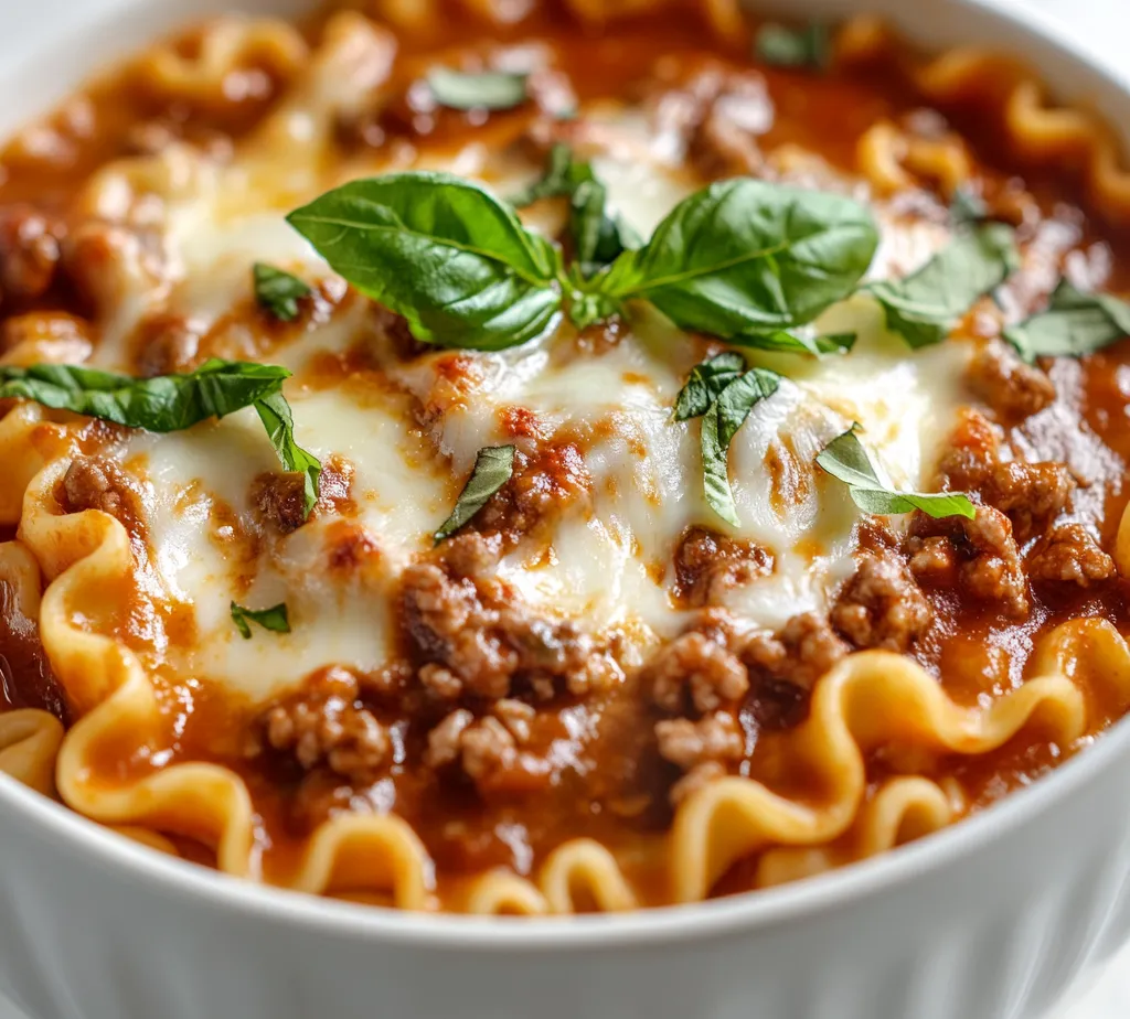 As the chill of winter sets in, there's nothing quite like a warm bowl of soup to bring comfort and satisfaction. Comforting Lasagna Soup provides the hearty and familiar flavors of traditional lasagna in a more approachable, cozy form. It’s a dish that promises to warm both your body and soul, making it an ideal choice for family dinners or gatherings with friends. With a medley of ground beef or Italian sausage, aromatic vegetables, and a creamy cheese topping, this soup captures the essence of lasagna in a delicious and inviting way.