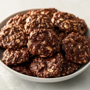 The allure of no-bake desserts lies in their simplicity and convenience, allowing you to whip up something delicious without needing an oven. Decadent No-Bake Chocolate Peanut Butter Cookies stand out with a rich, chocolatey flavor perfectly complemented by creamy peanut butter. These indulgent treats are ideal for satisfying sweet cravings without the fuss of baking, making them a favorite for gatherings, last-minute celebrations, or just an afternoon snack at home.