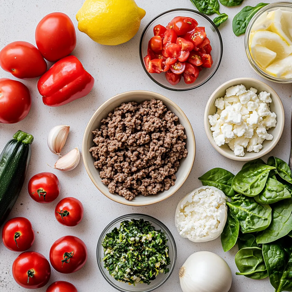 The Mediterranean Ground Beef Stir-Fry is a delightful dish that combines the robust flavors of Mediterranean cuisine with the convenience of a quick meal. This dish captures the essence of fresh vegetables, savory spices, and lean protein, making it a perfect option for a weeknight dinner or a lunch packed with flavor. The combination of sautéed ground beef with vibrant vegetables results in a colorful and appetizing stir-fry that is sure to please.