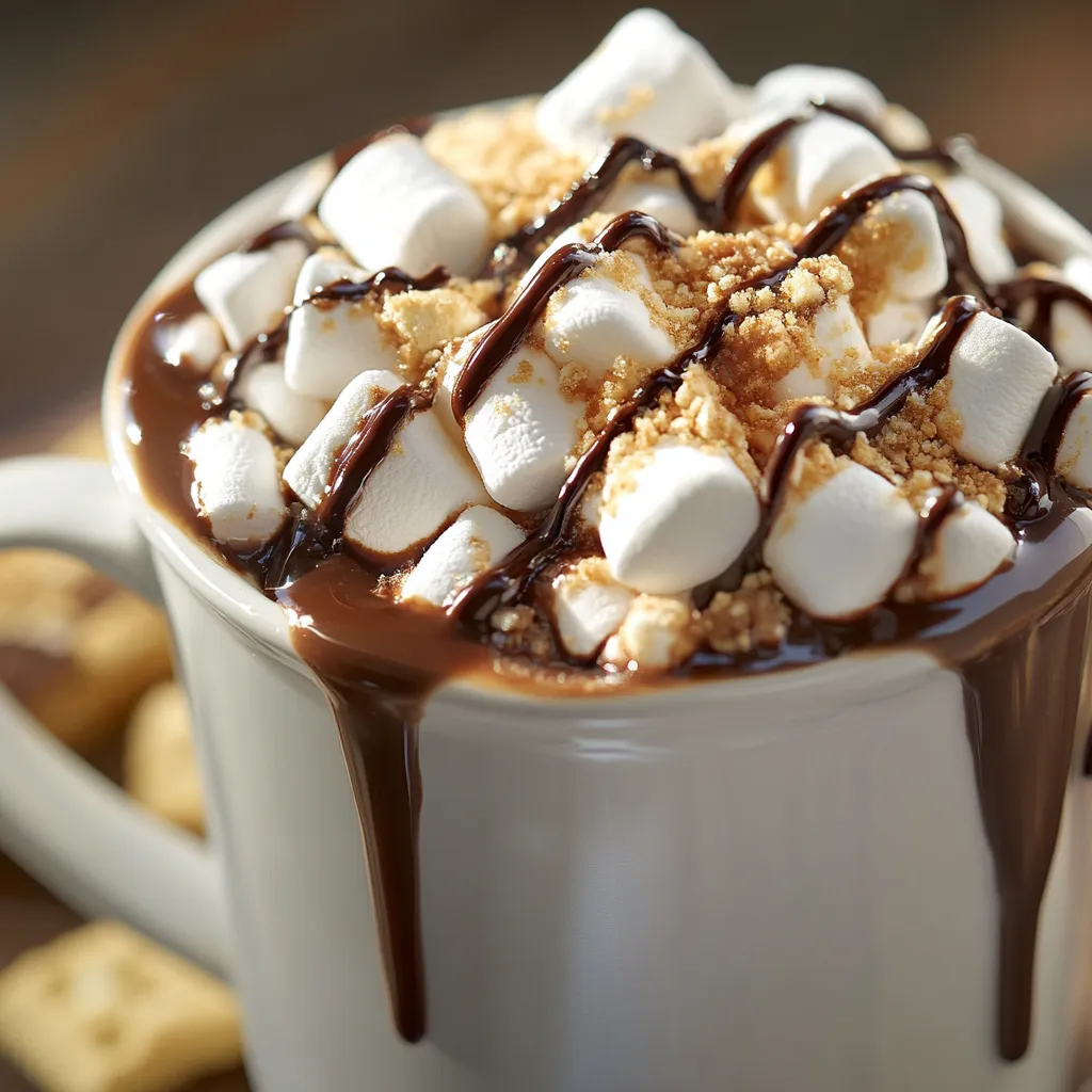 As the cooler months roll around, there's nothing quite like the comfort and joy that a steaming cup of hot chocolate brings. It's a drink that evokes warmth, nostalgia, and a sense of coziness. Now, imagine transforming this traditional treat into an even more indulgent experience by combining it with the beloved flavors of classic s’mores. The Hot Chocolate S’mores Delight melds rich chocolate, fluffy marshmallows, and crunchy graham crackers into one glorious cup, creating a perfect treat for chilly nights or festive gatherings.