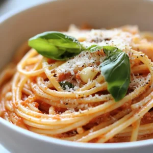 A classic comfort food, creamy tomato garlic fettuccine is a delightful blend of simple ingredients that come together to create a luxurious dish. With its velvety sauce and aromatic spices, this recipe offers an ideal meal for a cozy night in or an elegant gathering. The rich and satisfying nature of the dish makes it suitable for various occasions, whether it’s a family dinner or a special date night.