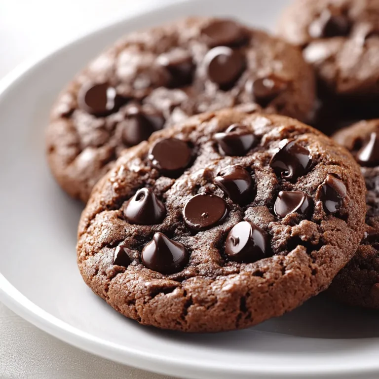 The joy of baking can transform an ordinary day into a delightful experience, especially when it involves chocolate. Double chocolate chip cookies are a decadent treat that satisfies even the strongest chocolate cravings. Loaded with rich cocoa and dotted with chocolate chips, this cookie promises a wonderfully chewy texture on the inside and a crisp exterior. In this article, we will explore how to create these indulgent cookies that are perfect for any occasion. Their rich flavor profile and delightful chew make them an irresistible option for dessert tables, afternoon snacks, or simply indulging while curled up with a good book.