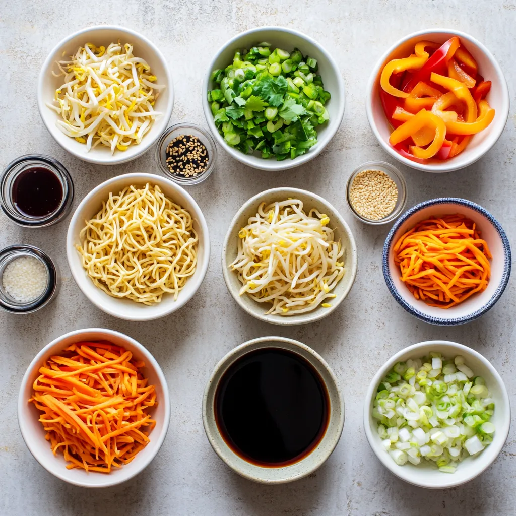 Yakisoba is a beloved Japanese noodle dish that has become popular worldwide for its versatility and flavor. Known for its stir-fried noodles, yakisoba can be easily tailored with various vegetables and proteins, making it a suitable choice for any meal. This easy recipe for Springtime Yakisoba Noodles Delight brings a refreshing twist to the classic dish, highlighting seasonal ingredients like colorful bell peppers, crisp bean sprouts, and nutrient-rich carrots.