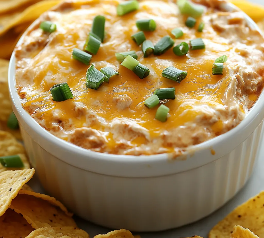 The Smoky BBQ Chicken Dip Extravaganza is a delightful twist on traditional party dips, masterfully blending flavors that evoke comfort and indulgence. Imagine the rich, savory taste of shredded chicken harmonizing with the smoky sweetness of barbecue sauce, complemented by the creaminess of cream cheese and ranch dressing. The addition of sharp cheddar ties the whole dish together, creating an irresistible dip that’s both flavorful and satisfying.