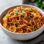 Yakisoba is a beloved Japanese noodle dish that has become popular worldwide for its versatility and flavor. Known for its stir-fried noodles, yakisoba can be easily tailored with various vegetables and proteins, making it a suitable choice for any meal. This easy recipe for Springtime Yakisoba Noodles Delight brings a refreshing twist to the classic dish, highlighting seasonal ingredients like colorful bell peppers, crisp bean sprouts, and nutrient-rich carrots.