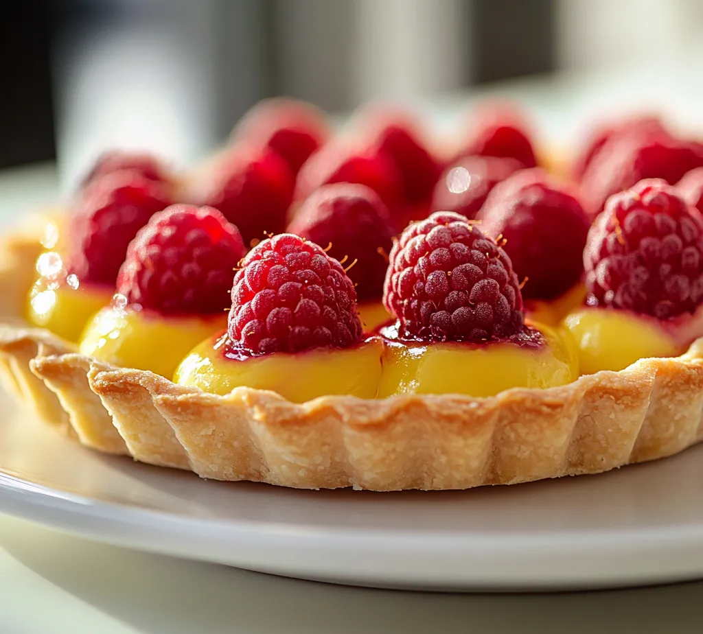 The perfect blend of tangy lemon and sweet raspberries, these Lemon Raspberry Tartlets are a delightful treat that can elevate any gathering. Their individually portioned sizes make them ideal for sharing while still showcasing an elegant presentation. Whether for a summer picnic or a festive dessert table, these tartlets are sure to impress and satisfy. The tartness of the lemon filling perfectly complements the sweetness of the fresh raspberries, creating a harmonious duo that delights the palate. With their eye-catching appearance and vibrant flavors, these tartlets can be the star of your dessert spread.