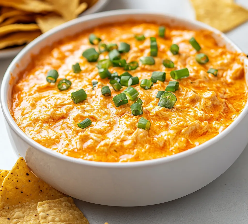 The irresistible Buffalo Chicken Dip is a crowd-pleaser, perfect for game days, parties, or cozy nights in. This creamy, spicy dip combines tender shredded chicken, zesty dressings, and cheese, offering a flavor explosion in every bite. Whether you're hosting a Super Bowl party or a casual get-together with friends, this dish is sure to be a hit. The combination of roasted chicken, creamy cheeses, and the tangy bite of buffalo sauce creates a savory treat that's hard to resist. In this post, we'll explore how to make this dip, dive into the key ingredients, and present some creative serving suggestions.