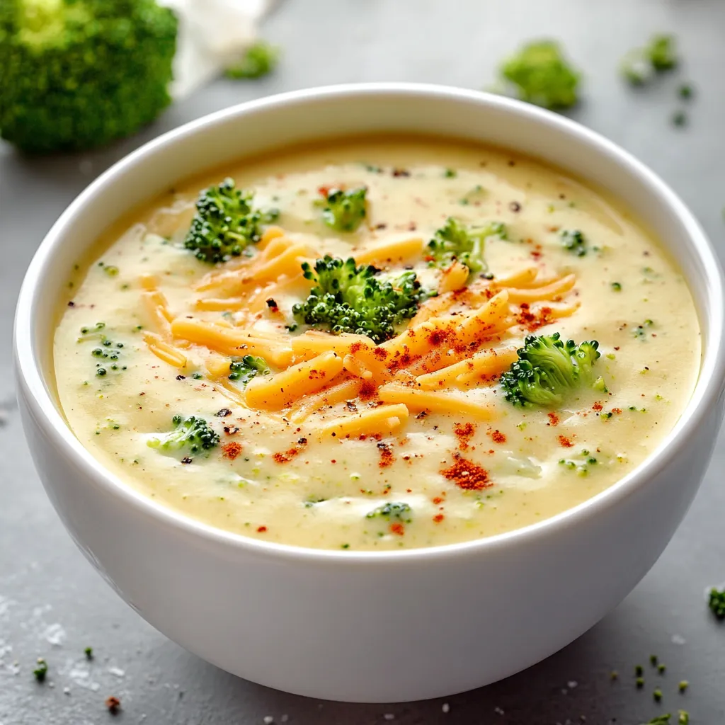 In this article, we delve into the rich and flavorful world of soup with a delightful recipe for Cozy Crock Pot Broccoli Cheddar Soup. This comforting dish combines the fresh taste of broccoli with creamy sharp cheddar, making it perfect for cold weather or as a hearty meal any time of year. The warm notes from the sharp cheddar cheese paired with the fresh, slightly crunchy broccoli create a delightful experience for the palate. Ideal for family dinners or meal prepping, it not only satisfies cravings but also supports nutritional needs, making it a nutritious choice that everyone can enjoy.