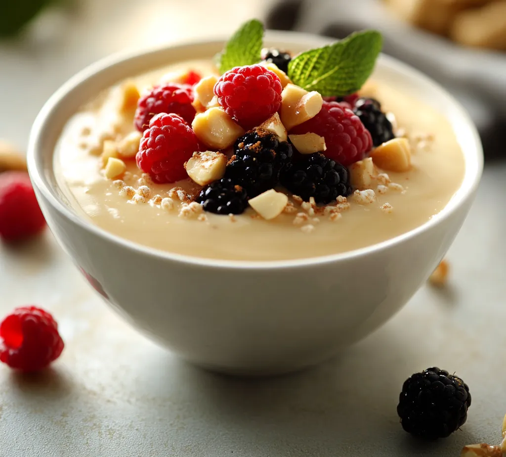 The world of desserts offers a myriad of delightful options, but few can match the creamy elegance of custard. This Honey Cinnamon Macadamia Milk Custard Delight elevates the traditional custard with the rich flavor of macadamia milk and the natural sweetness of honey. Combining these ingredients creates a dessert that is not only delicious but also visually appealing. The subtle notes of cinnamon warm the palate, making this custard a comforting treat perfect for various occasions.