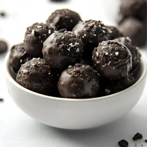 Oreo Protein Bliss Balls are an exciting dessert that beautifully marries the classic flavors of Oreo cookies with the modern benefits of protein powder. These delectable bites are not just a treat for your taste buds; they also serve a nutritional purpose, making them a dual delight for anyone with a sweet tooth and a health-focused mindset. Whether you're in need of a post-workout snack or looking for a fun dessert to share with friends, these bliss balls tick all the boxes.